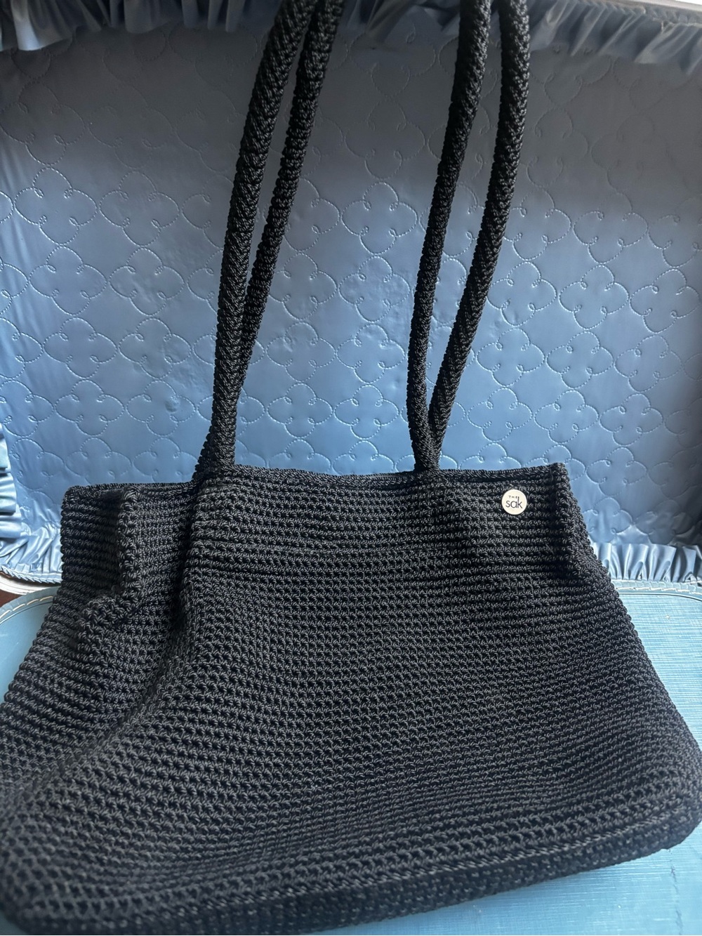 The Sak vintage crochet bag